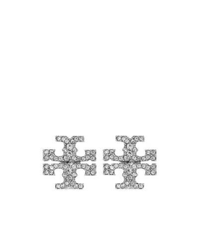 Tory Burch Bijoux Mini Earrings In Silver