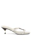 Tory Burch Pave Geo Bombe Miller Low Heel Sandal Shoes