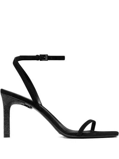 Tory Burch "pave" Heel Sandal 90mm In Black