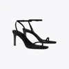 Tory Burch Pavé Heeled Sandal In Black
