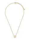 TORY BURCH TORY BURCH PAVE "MILLER" NECKLACE