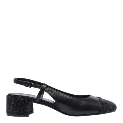 Tory Burch Pave Slingback In Schwarz