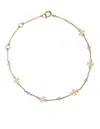 Tory Burch Kira Perlenarmband In Tory Gold / Pearl