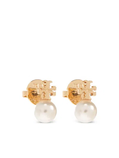 Tory Burch Klassische Perlenohrstecker