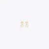 Tory Burch Pearl Stud Earrings In Gold