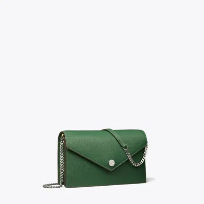 Tory Burch Pebble Envelope Chain Wallet