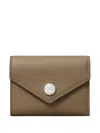 Tory Burch Pebble Envelope Small Wallet In Brown