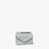Tory Burch Pebble Envelope Zip Card Case