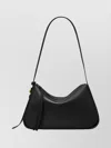 Tory Burch Pebble Leather Shoulder Bag With Adjustable Strap