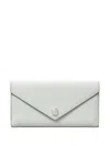 Tory Burch Pebbled-leather Envelope Wallet
