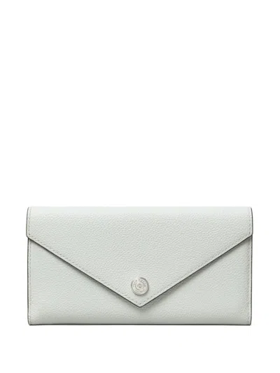 Tory Burch Pebbled-leather Envelope Wallet