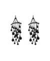 Tory Burch Bell Chandelier Drop Earrings In Black
