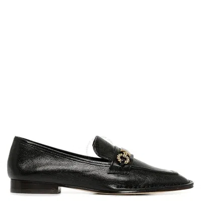 TORY BURCH TORY BURCH PERFECT BLACK LEATHER PERRINE LOAFERS