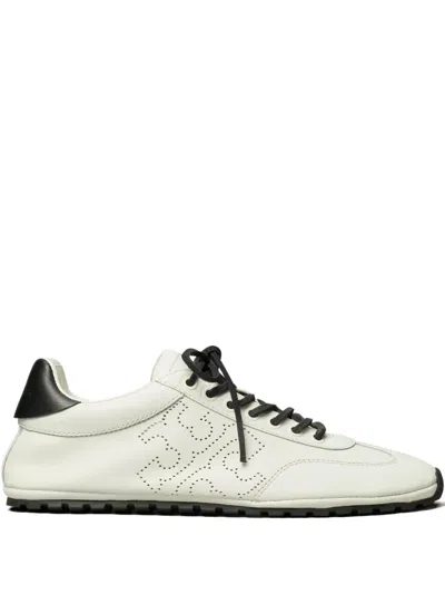 TORY BURCH TORY BURCH PERFORATED LEATHER SNEAKERS