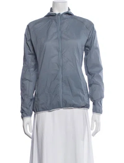 Pre-owned Tory Burch Performance Jacket In Blue