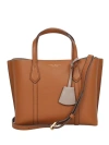 TORY BURCH PERRY AMBER LEATHER TOTE BAG