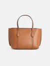 Tory Burch 'perry' Brown Leather Bag In Sand