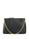 Tory Burch Perry Chain-strap Leather Shoulder Bag In Black
