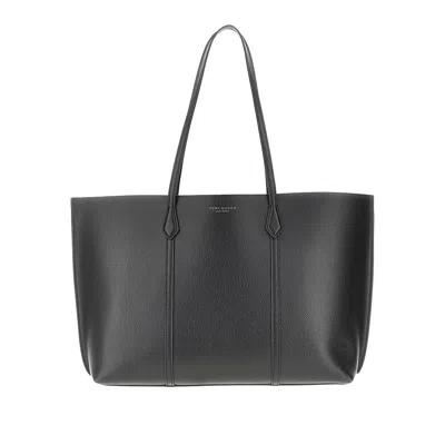 Tory Burch Perry Shopping Bag In Black