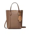 Tory Burch Perry Leather Crossbody Bag In Brown