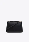 Tory Burch Perry Leather Shoulder Bag In Black