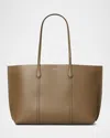 Tory Burch Perry Triple Compartment Leather Tote