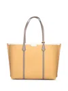Tory Burch Perry Logo Embossed Shopper Bag In Multi