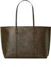 Tory Burch Perry Coated Canvas Tote Bag