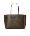 Tory Burch Perry Logo Pattern Tote Bag