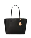 Tory Burch Perry Triple-compartment Tote Bag In Black