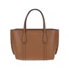 Tory Burch Perry Mini Tote In Brown