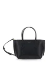 Tory Burch Mini Perry Zip-top Cross Body Bag In Black