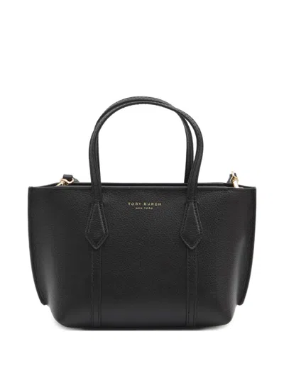 Tory Burch Perry Mini Tote In Black