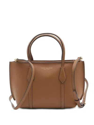 Tory Burch Perry Mini Tote In Brown