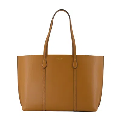 Tory Burch Perry Shopper Bag In Brown
