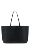 Tory Burch Large Perry Leather Tote Bag In Black