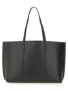 Tory Burch Perry Shopping Bag In Black