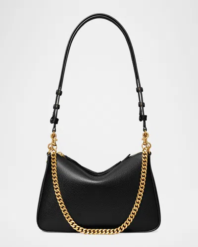 TORY BURCH PERRY SMALL LEATHER SHOULDER BAG