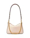 Tory Burch Small Perry Leather Shoulder Bag In Pink