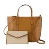 Tory Burch Perry Small Zip Purse In Brown