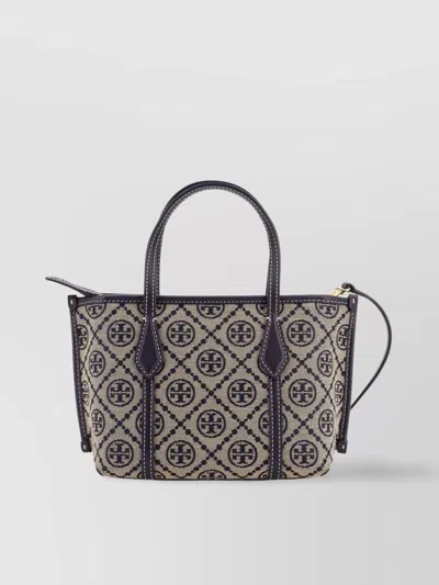 Tory Burch Perry T Monogram Mini Tote Bag