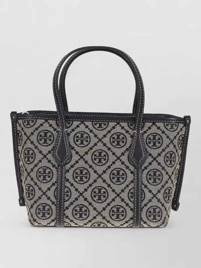 Tory Burch Perry T Monogram Small Shoulder Tote Bag In Multi