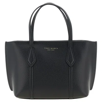 Pre-owned Tory Burch Perry Top Handle Bag � Black