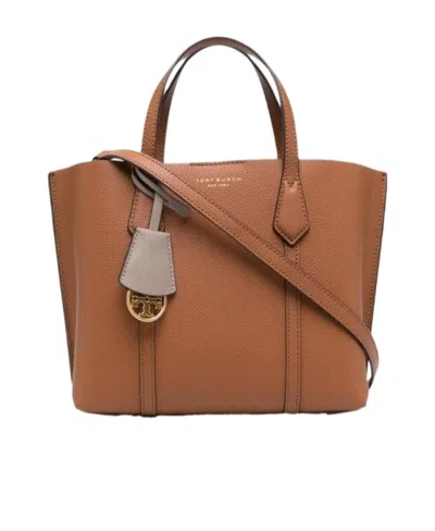 Tory Burch Perry Top-handle Tote In Brown