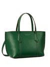 Tory Burch Perry Topstitch Mini Bag In Green
