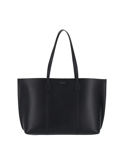 Tory Burch 'perry' Tote Bag In Black