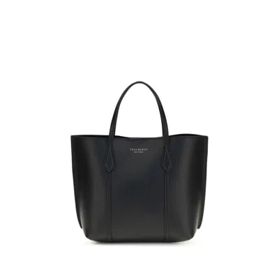 Tory Burch Italian-inspired Cow Leather Crossbody Bag For Women In Black