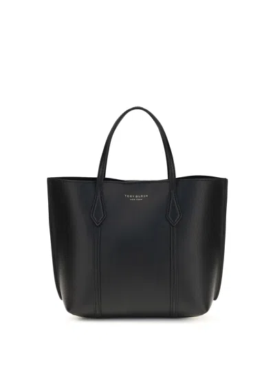 Tory Burch Perry Tote Bag In Black