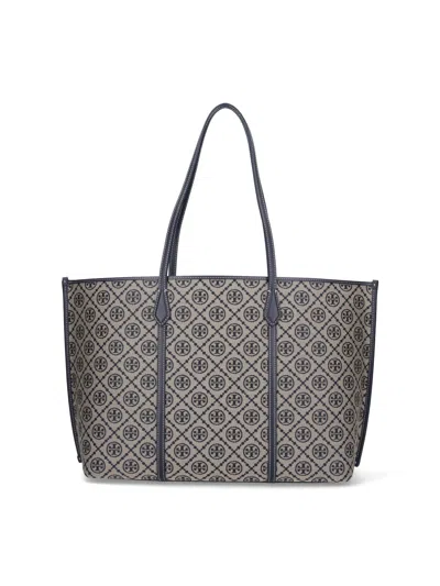 Tory Burch Perry Tote Bag In Gray