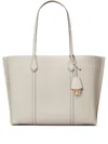 Tory Burch Perry Tote Bag In Grey